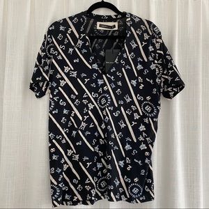 Balenciaga Printed Belted Tee